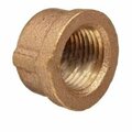 American Imaginations 0.375 in. Round Bronze Cap in Modern Style AI-38475